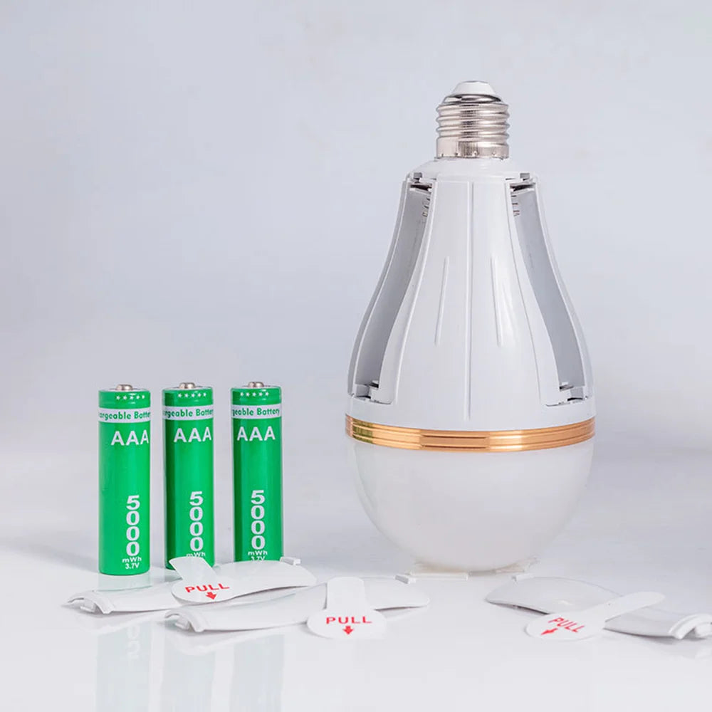 SmartGlow™ Emergency LED Bulb – Rechargeable & Flicker-Free Lighting
