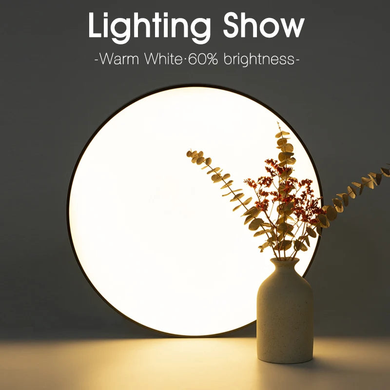 SmartGlow™ Smart LED Ceiling Light – Dimmable with App & Remote Control