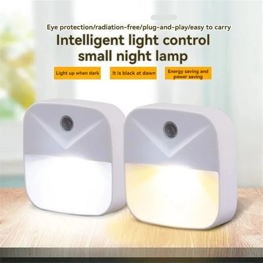 SmartGlow™ Automatic Sensor Night Light – Soft LED for Kids & Home